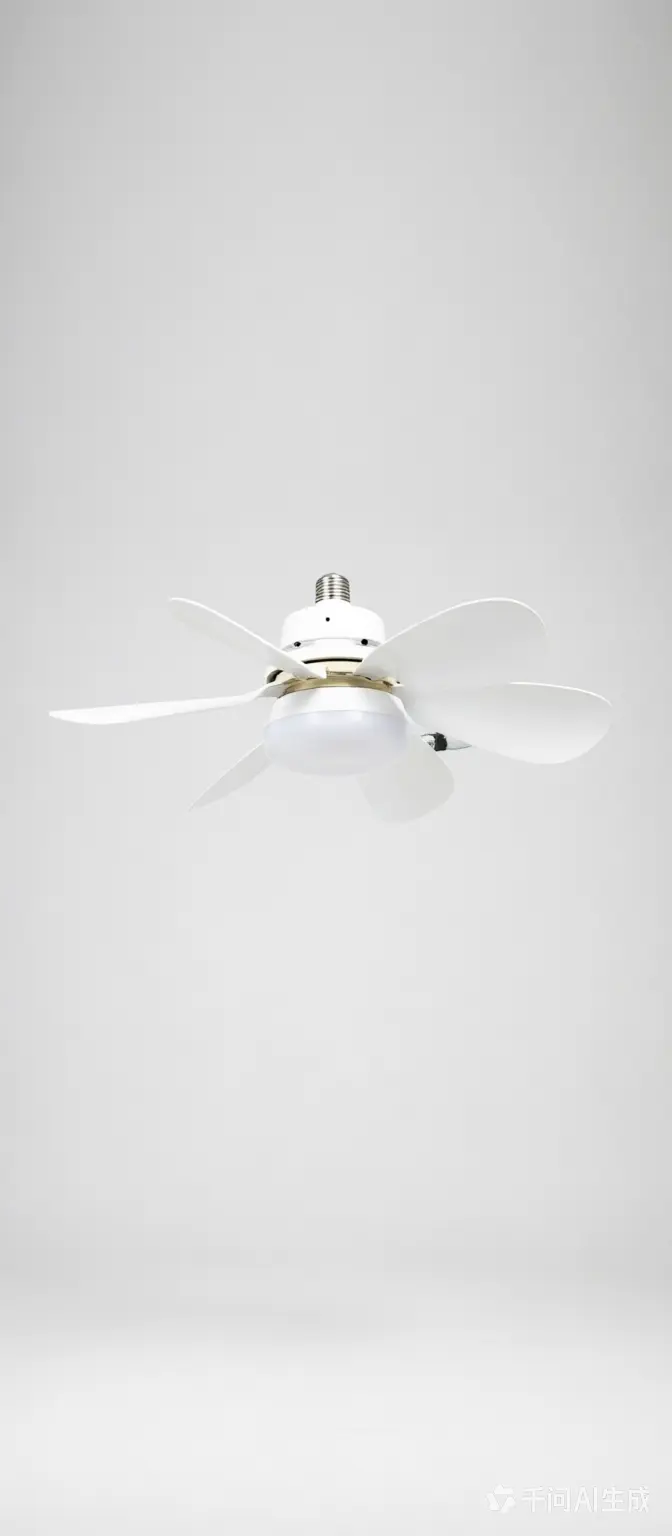 Ventilador de techo con luz