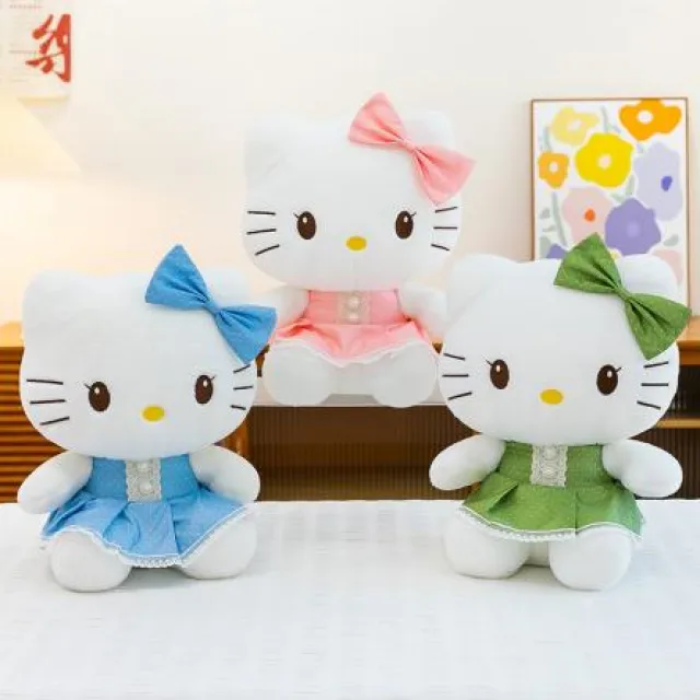 波点猫KT · 毛绒公仔 · 40 cm