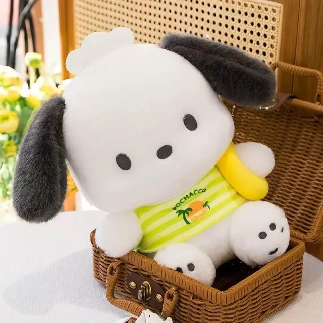 [JL] Pochacco con flotador · Peluche · 33 cm