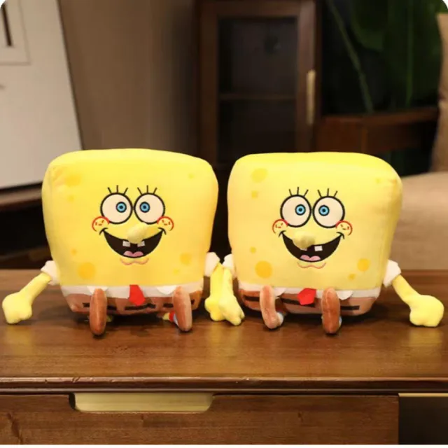 Bob Esponja amarelo · Pelúcia · 30 cm