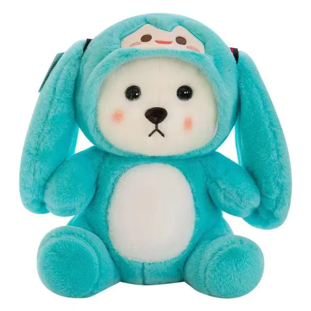 Hatsune Miku-style Lina bear · Plush toy · 30 cm