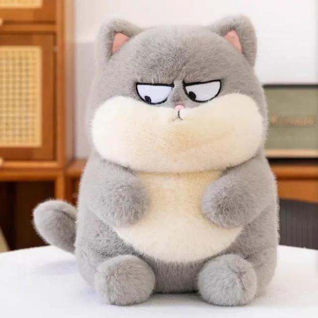 Ou Diao Zhuaizhuai cat, gray · Plush toy · 30 cm