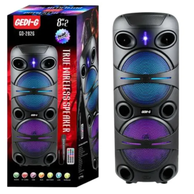 Gedi-G Altavoz portátil GD-2826