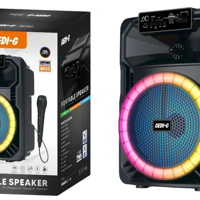 Gedi-G Altavoz portátil GD-893